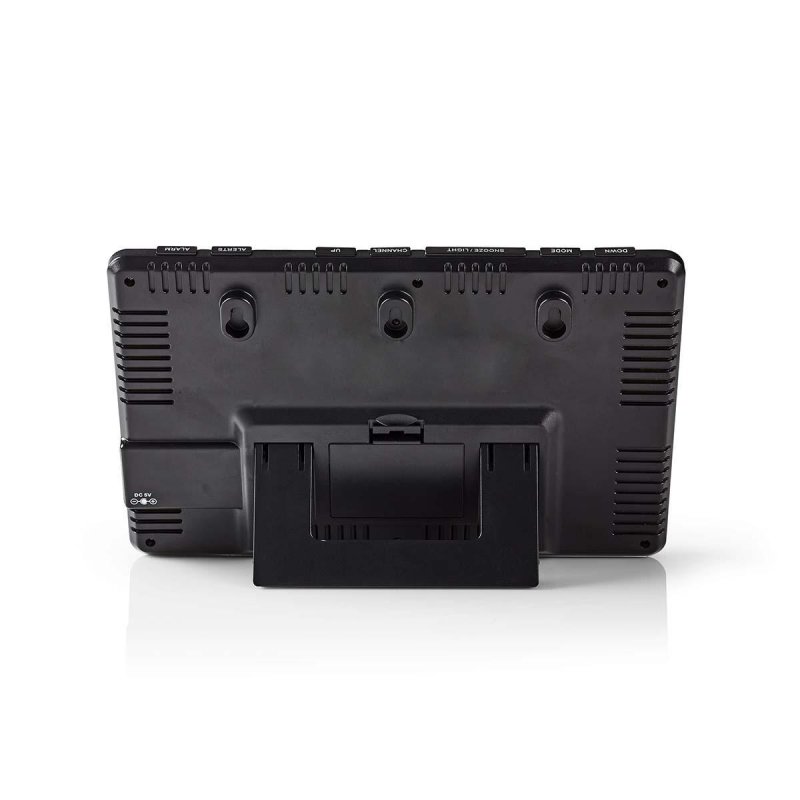 Nedis WEST400BK station météo numérique Noir, Argent