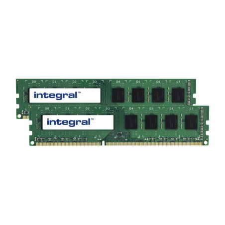 Integral 16GB (2X8GB) PC RAM MODULE KIT DDR3 1600MHZ PC3-12800 UNBUFFERED NON-ECC DIMM 1.35V 512X8 CL11