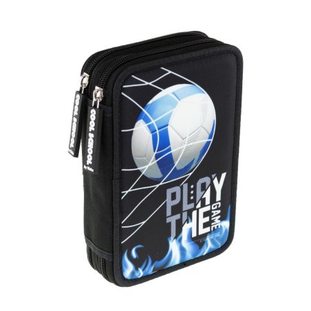 Tinka - double Pencilcase - Football (0-804209)