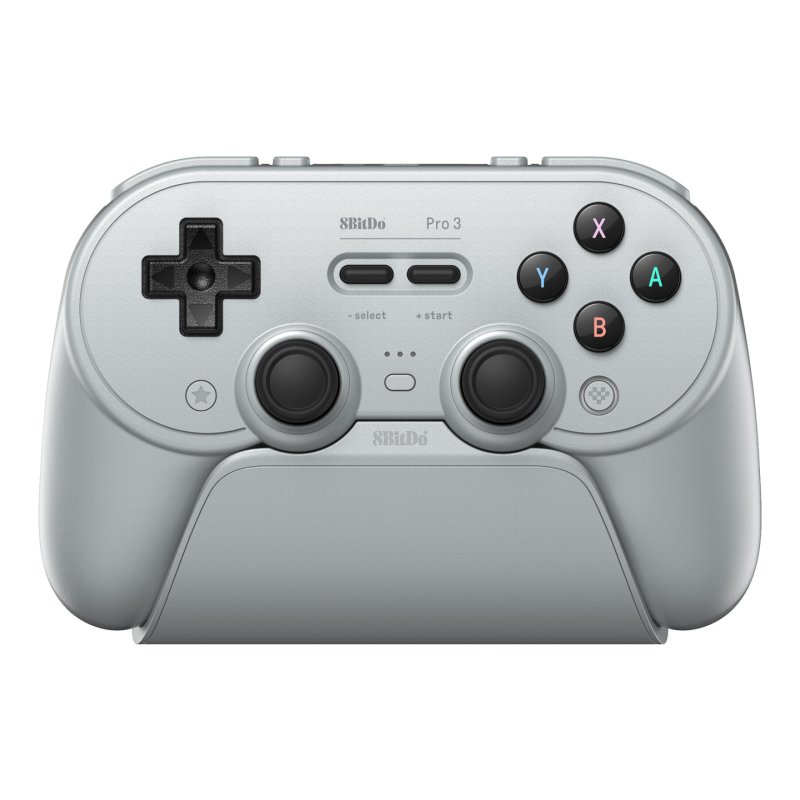 8Bitdo - Pro 3 Bluetooth Gamepad - Gray