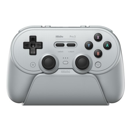 8Bitdo - Pro 3 Bluetooth Gamepad - Gray