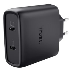 Trust Maxo Chargeur GaN USB-C 65W à 2 ports