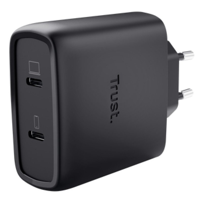 Trust Maxo Chargeur GaN USB-C 65W à 2 ports