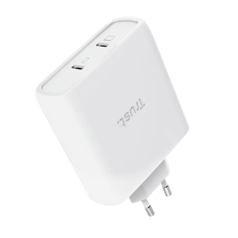 Trust Maxo Chargeur GaN USB-C 100W à 2 ports
