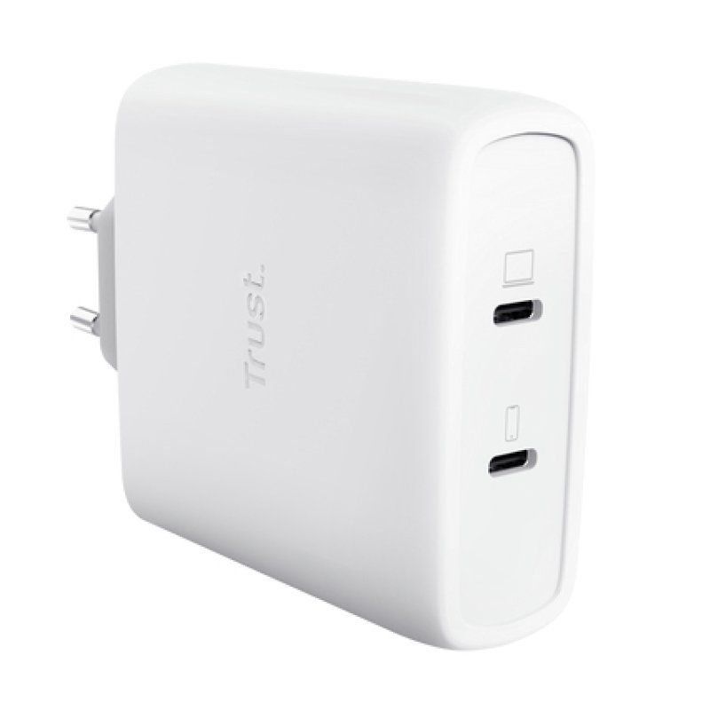Trust Maxo Chargeur GaN USB-C 100W à 2 ports