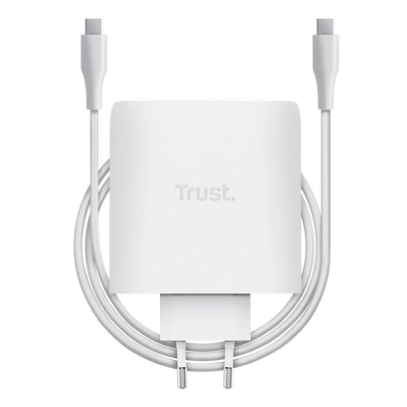 MAXO 100W 2P USB-C GAN CHARGER WHT