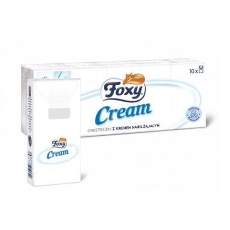 Tissues with Moisturizing Cream 10x10pcs