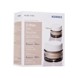 Korres Black Pine 2-Step 24h Routine Facial Care Set for Firming