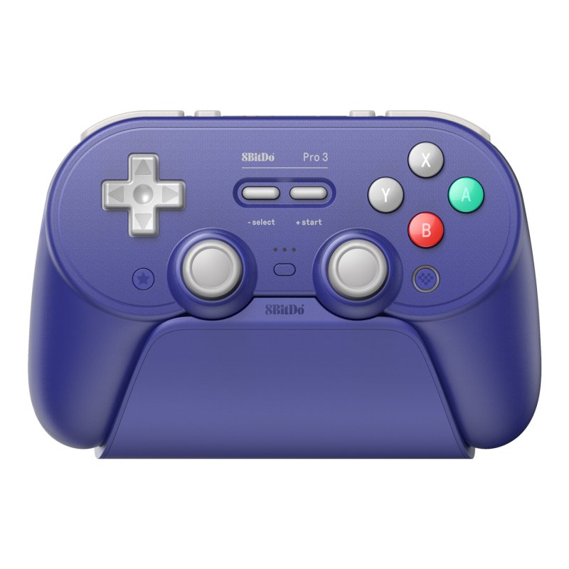 8Bitdo - Pro 3 Bluetooth Gamepad - Purple