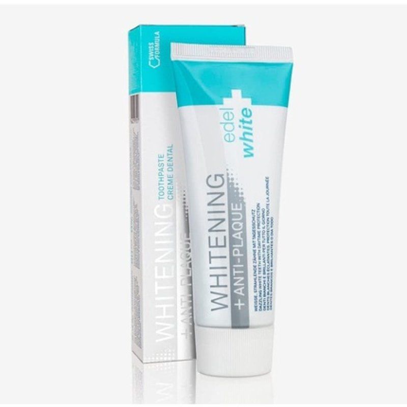 Edel White Anti-Plaque Whitening Toothpaste 75ml