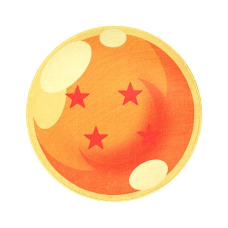 Dragon Ball Indoor Mat 4 Stars Ball 60 x 60 cm