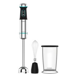 Cecotec Power TitanBlack 1200 XL Cream 0.8 L Immersion blender 1200 W Black, Silver