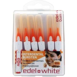 Edel White Interdental Brushes Orange