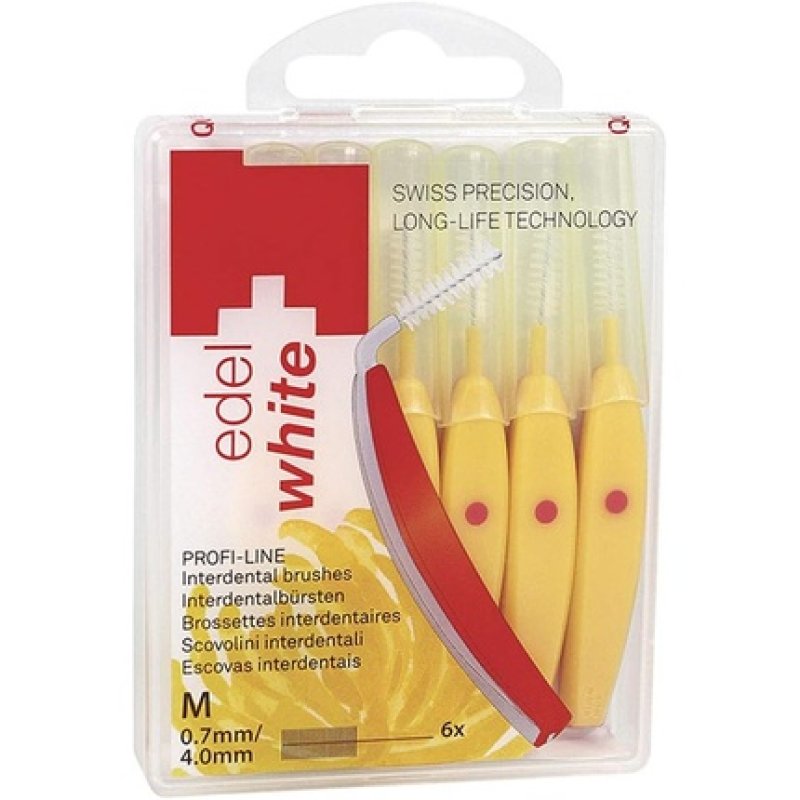 Edelweiss White Interdental Brush M 07mm