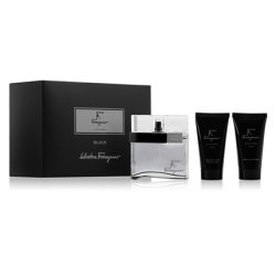 Salvatore Ferragamo F By Ferragamo Black - Eau De Toilette 100 Ml Shower Gel 75 Ml After Shave Balm 75 Ml