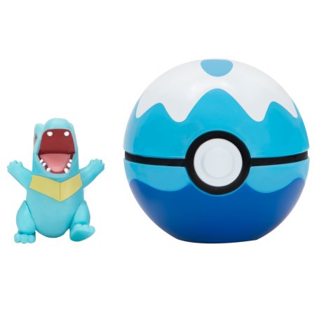 Pokemon - Clip'N Go - Totodile & Dive Ball (PKW2651)