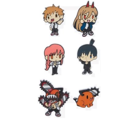 Chainsaw Man by Loungefly Enamel Pins Blind Box Mulit Char Chibi Assortment (12)