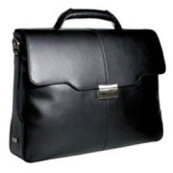 Knomo 15" Logan 38.1 cm (15") Briefcase Black