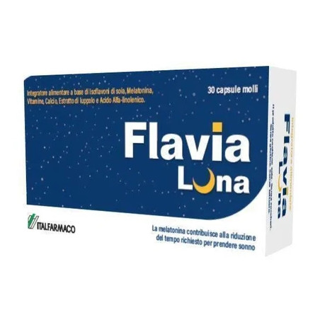 Italfarmaco Flavia Luna Supplement For Menopause 30 Soft Capsules