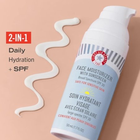 First Aid Beauty Ultra Repair Face Moisturizer with Sunscreen SPF 30 2-in-1