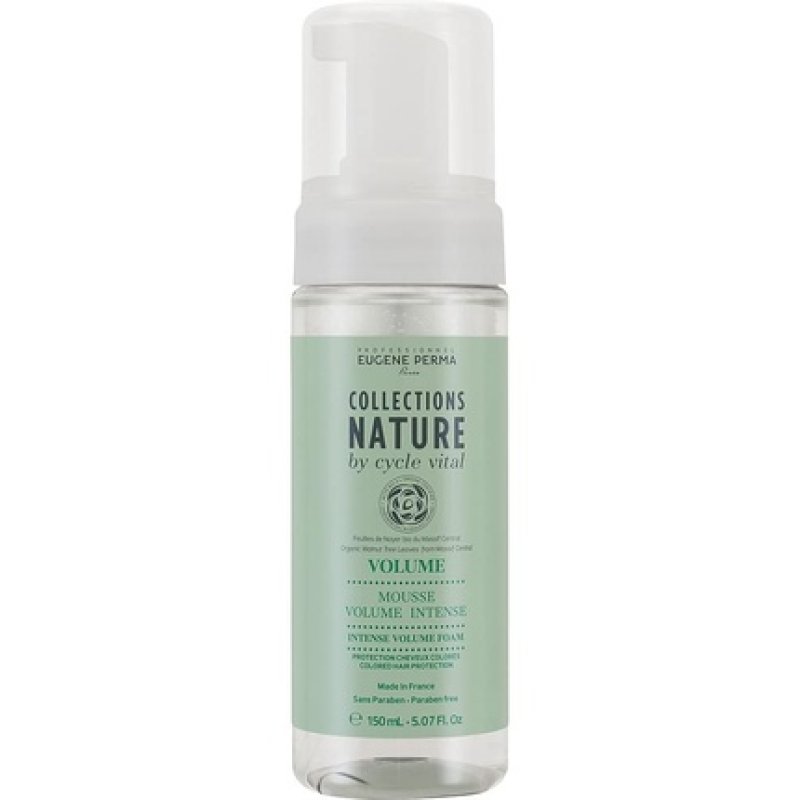 Eugene Perma Collections Nature by Cycle Vital Professional Shampoo for Full Hair 150ml - Hair Foam for Intense Volume