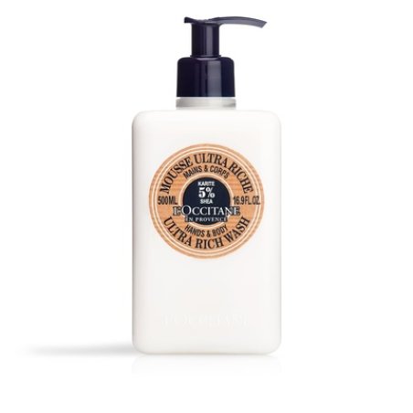 L'Occitane Shea Hands & Body Ultra Rich Wash 16.9 Fl Oz
