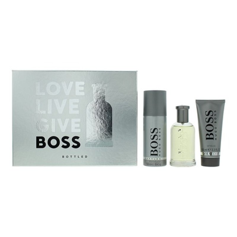 Hugo Boss Bottled 3 Pieces Gift Set For Men