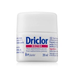 Driclor Antiperspirant Rollon Antisweating Solution 20 Ml