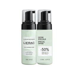 Lierac The Cleansing Foam Set Of 2 X 150 Ml Facial Cleansers