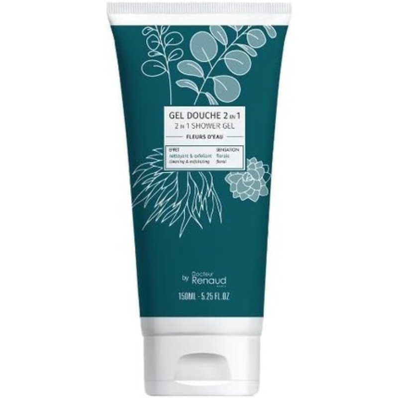 Docteur Renaud Body Capsule Collection Aquatic Flowers Exfoliating Shower