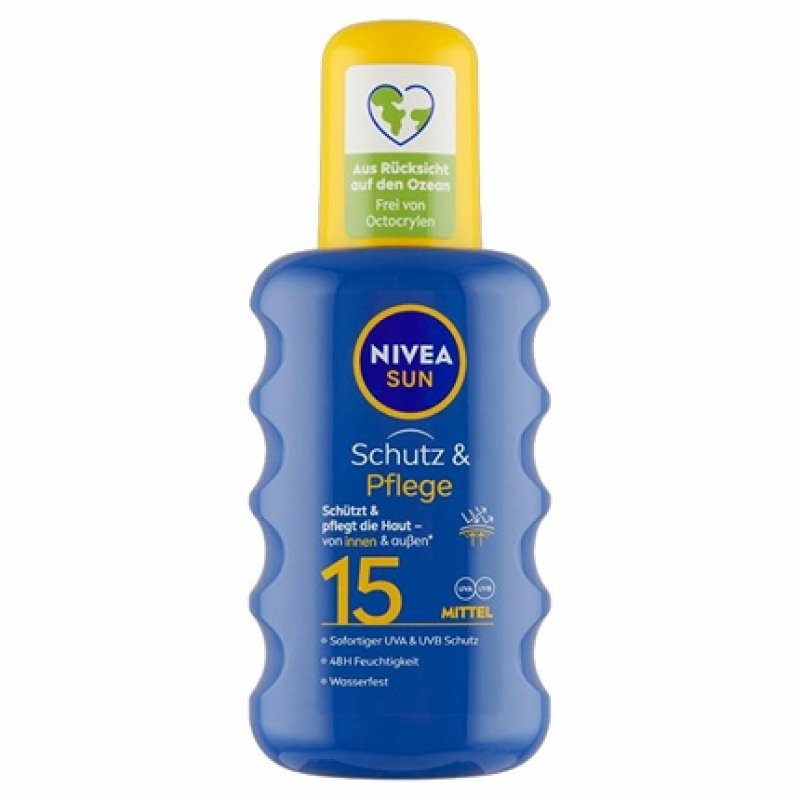 Nivea Moisturising Sun Spray Spf 15 200 Ml