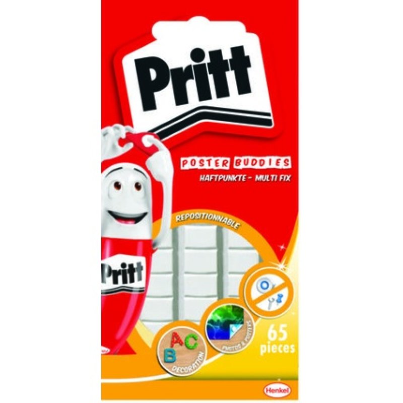 Pritt On & Off Assembly Paste 65pcs 35g White Pendant