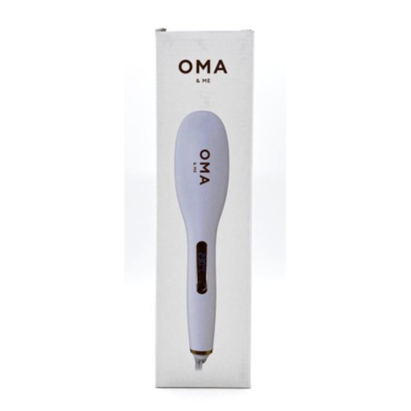 Oma & Me Hot Air Brush Straightens and Dries Hair