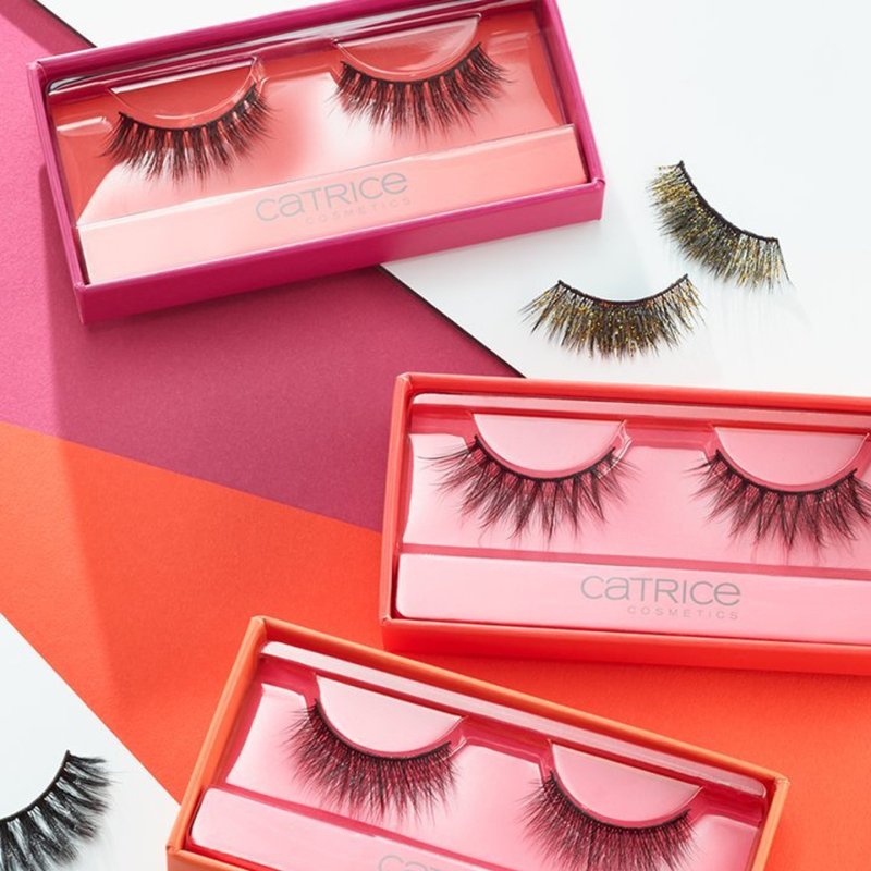 CATRICE Lash Obsessed 3D False Lashes Bande de faux-cils Noir
