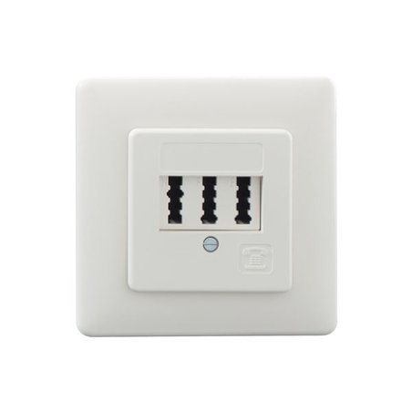 Rutenbeck Connection Box Tae 2x66 Nff Up Pure White