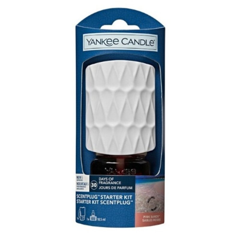Yankee Candle Electric Diffuser For Organic Kit Pink Sands 185 Ml