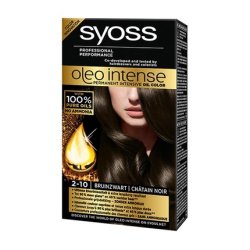 Syoss Color Oleo Intense 210 Brown Black Hair Color