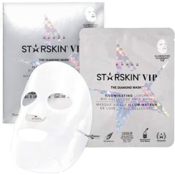STARSKIN The Diamond Mask VIP Illuminating Coconut Bio-Cellulose Second Skin Face Mask
