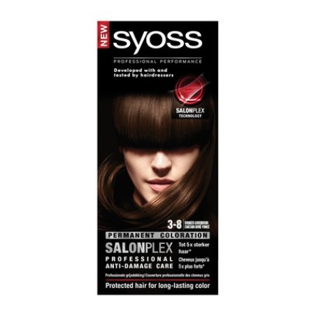 Syoss Colors 38 Dark Golden Brown Hair Color