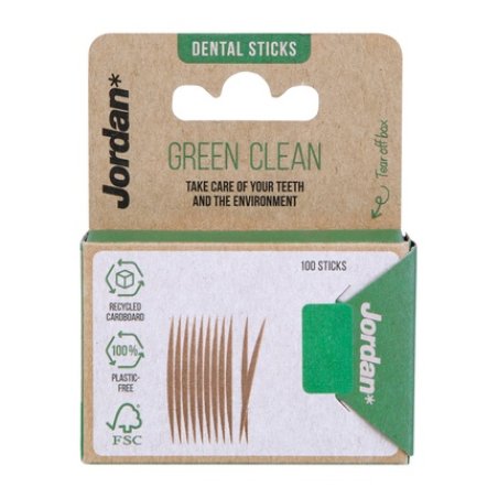 Jordan Toothpicks Green Clean Thin