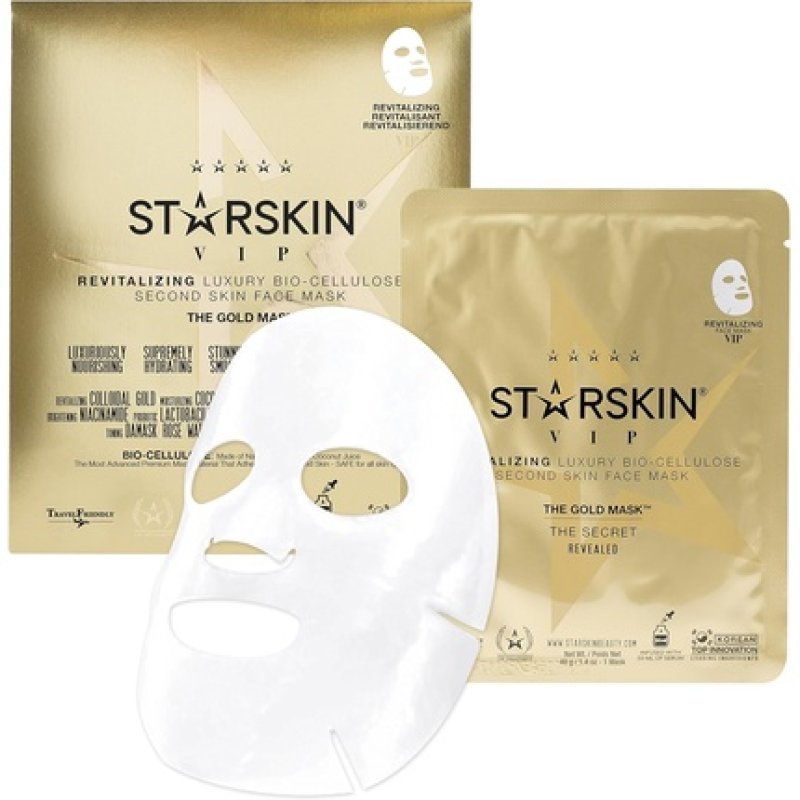 The Gold Mask VIP Revitalizing Luxury Bio-Cellulose Face Mask