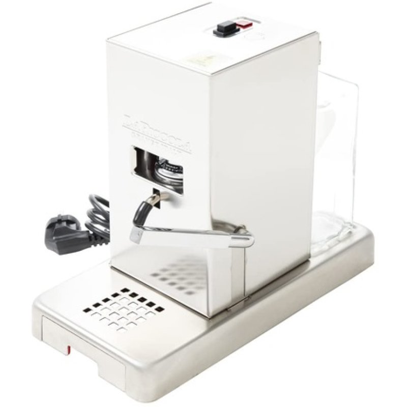 La Piccola Espresso Machine For Ese Pads Piccola Satin Stainless Steel
