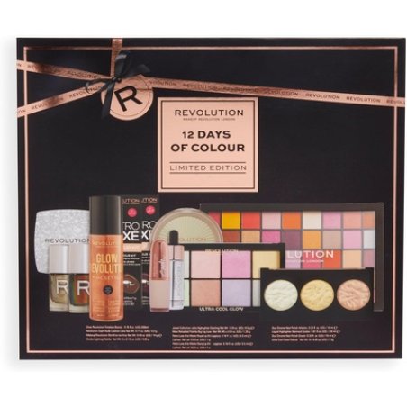 Kedoucha Makeup Revolution 12 Days Of Colour Limited Edition Advent Calendar Bronze