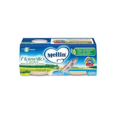 Danone Nutricia Mellin Homogenized Hake 2x80g