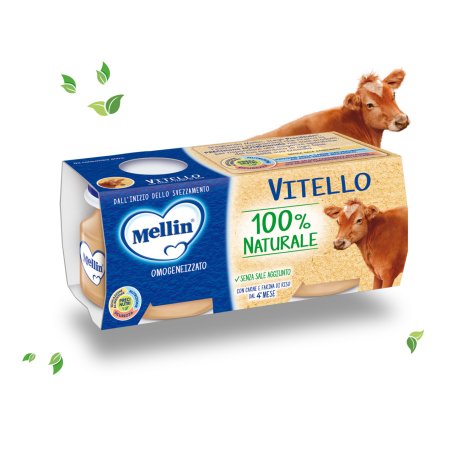 Danone Nutricia Mellin Homogenized Veal 2 X 80 G