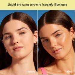 Isle of Paradise Sunny Serum Instant Face Bronzer with Niacinamide and Squalane