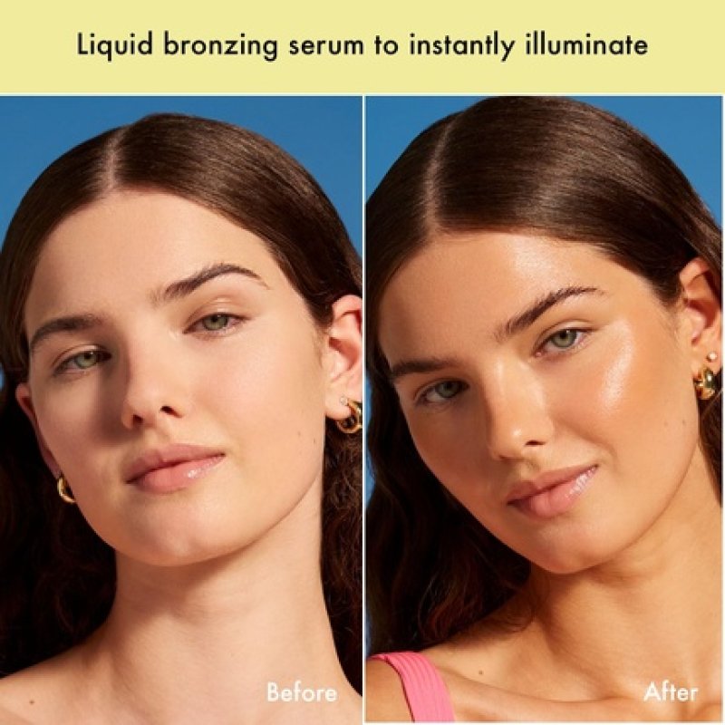 Isle of Paradise Sunny Serum Instant Face Bronzer with Niacinamide and Squalane