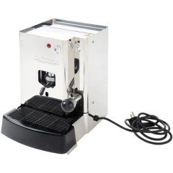 STOCKICX2 - La Piccola Espresso Machine For Ese Pads Sara Classic Stainless Steel