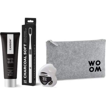 WOOM Carbon Set - Gift Set for Teeth