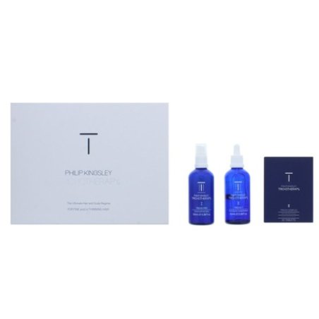 Set pentru par Philip Kingsley Trichotherapy, Tricho Pro Volumizing Protein Spray 100ml Tricho 7 Volumizing Hair &